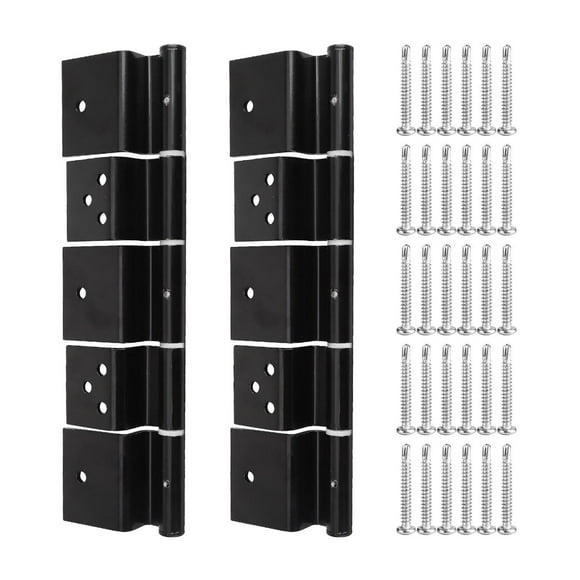 Juego de bisagras de fricción Colamx para puerta de entrada de RV 2 bisagras negras