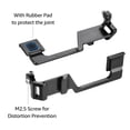 thumbnail image 3 of Adaptador de zapata fría Irfora Adaptador de zapata fría Placa de reubicación Cámara de aleación de aluminio Vlogging Soporte de montaje Reemplazo de accesorios para Sony A6300 / A6400 Irfora Adaptador de zapata fría, 3 of 7