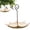 Bronze/6.49"×7.08"/1 Pc, variant on Hanging Bird Feeder Tray Bird Bath for Outdoors,Retro Umbrella Shaped Bird Feeder,Decorative Outdoor Garden Ornament with Sturdy Hanger,Open Tray Bird Feeder for Yard