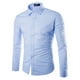 thumbnail image 1 of Txlixc Camisa formal de manga larga para hombres Txlixc  moda, 1 of 7