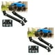 thumbnail image 4 of Sidaley 1 Pair Steel Front Rear Drive Resistant Model Shaft Replacement Parts Upgrade Crawler RC Wear Simulation for Axial SCX24 C10 Como se muestra 2piezas, 4 of 5