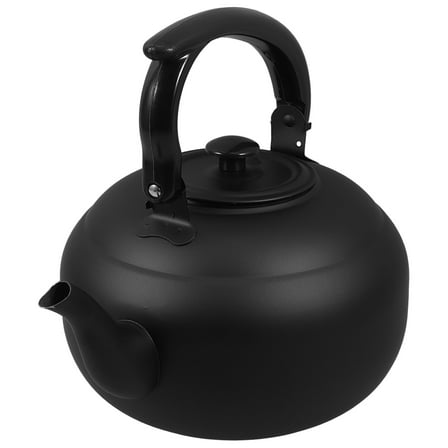 GAXIRE Stainless Steel Tea Kettle with Infuser Black Teapot for Stovetop and Home Use