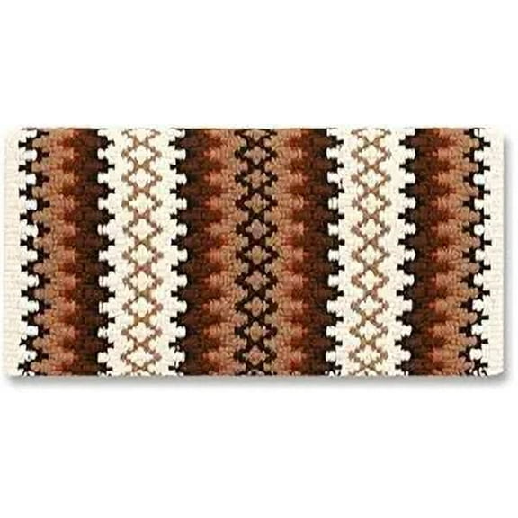 Martin Enterprises Saddle Pad/Blanket for Horses Western Show Horse Saddle Blanket New Zealand Design Handmade Wool Saddle Blanket Top Wool Saddle Pad