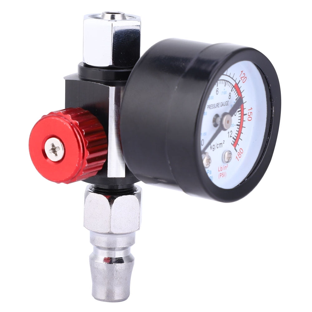 Sprayer Pressure Regulator Spray Pressure Regulator Air Sprayer Regulator Gauge 1/4 Inch