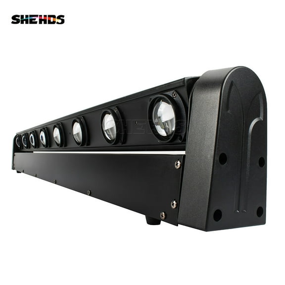 8X12W LED RGBW Beam Moving Head Stage Bar Light For DJ Disco Wedding