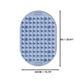 thumbnail image 3 of Acupressure Foot Massage Mat – Foldable Silicone Pressure Point Reflexology Pad for Fatigue Relief, Deep Tissue Stimulation, Standing Desk & Office Use, 25.6 x 15.7 Inches, 3 of 8
