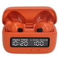 thumbnail image 1 of 5,2 Auriculares, Estilo retro Encrina la Reducción de Ruido Deportes Juegos de Sonido Estéreo Auriculares Inalámbricos con Pantalla Led de Alimentació, Para Fitness, Ciclismo,, 1 of 7