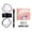 A, variant on HYLLai Waterproof Eyebrow Cream & Wax Kit, 8 Colors for Natural-Looking Brows, 24-Hour Smudge-Proof Wear (E)