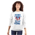 thumbnail image 3 of Puerto Rico Baseball State Flag Pride Unisex Plus Fleece Graphic Sweatshirt Brisco Brands 4X, 3 of 5