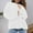 White, variant on Women's Oversized Sweater Crewneck Long Sleeve Fuzzy Warm Knit Pullover 2025 Fall Winter Casual Solid Color Tops Trendy