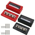 thumbnail image 1 of 300A Bloc de Distribution de Borne M10 4x Robuste, Batterie Marine, 1 of 7