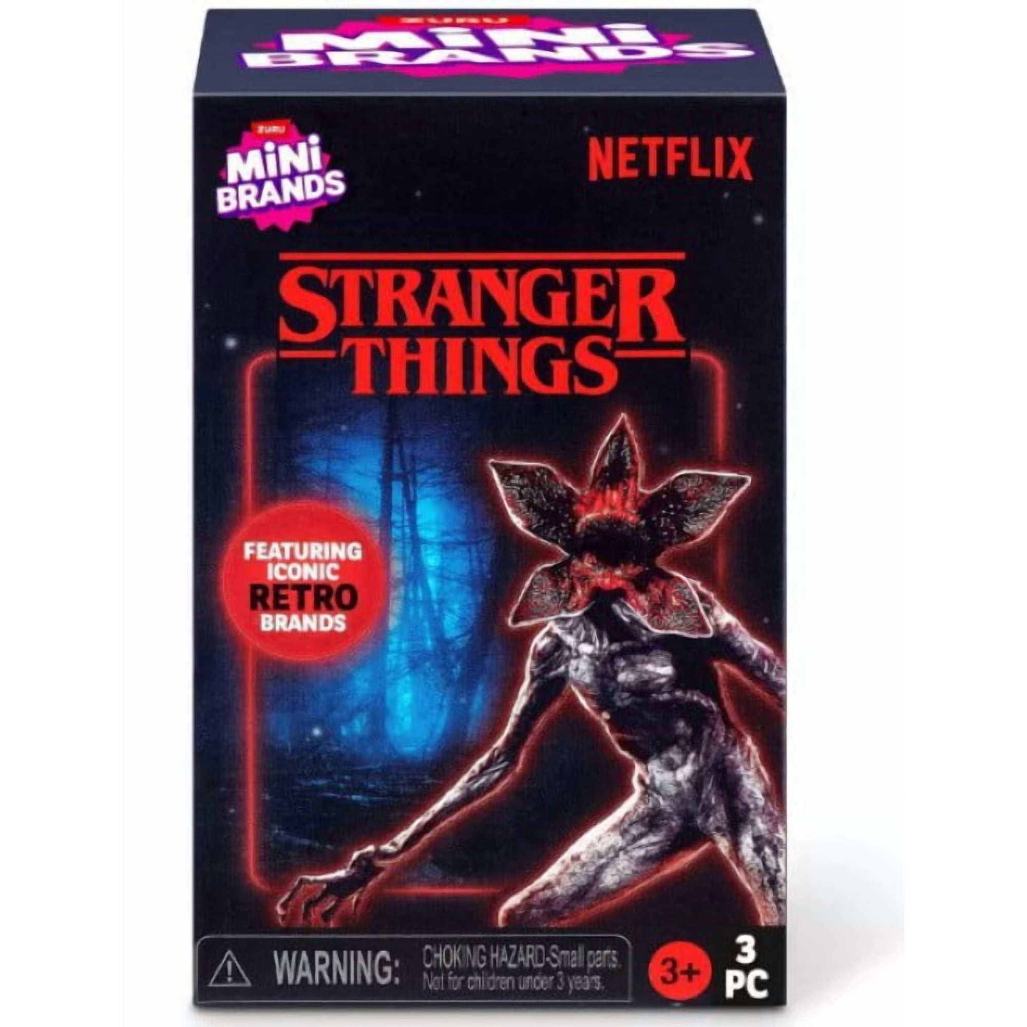 3 Surprise Mini Brands! Stranger Things Mystery Pack