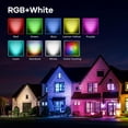 thumbnail image 6 of Linkind Solar Lights Outdoor, Color Changing Solar Landscape Spotlights Outdoor, IP67 LED Solar Spotlights for Halloween Garden Yard Patio Driveway Porch, 4-Pack, 6 of 10
