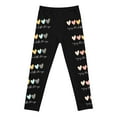 thumbnail image 5 of Afdoent Pants For Kids Girls Festive Printed Tapered Leggings For Play And Casual Wear Comfortable Stretch Fit Holiday Outfits 3-4 Years, 5 of 5