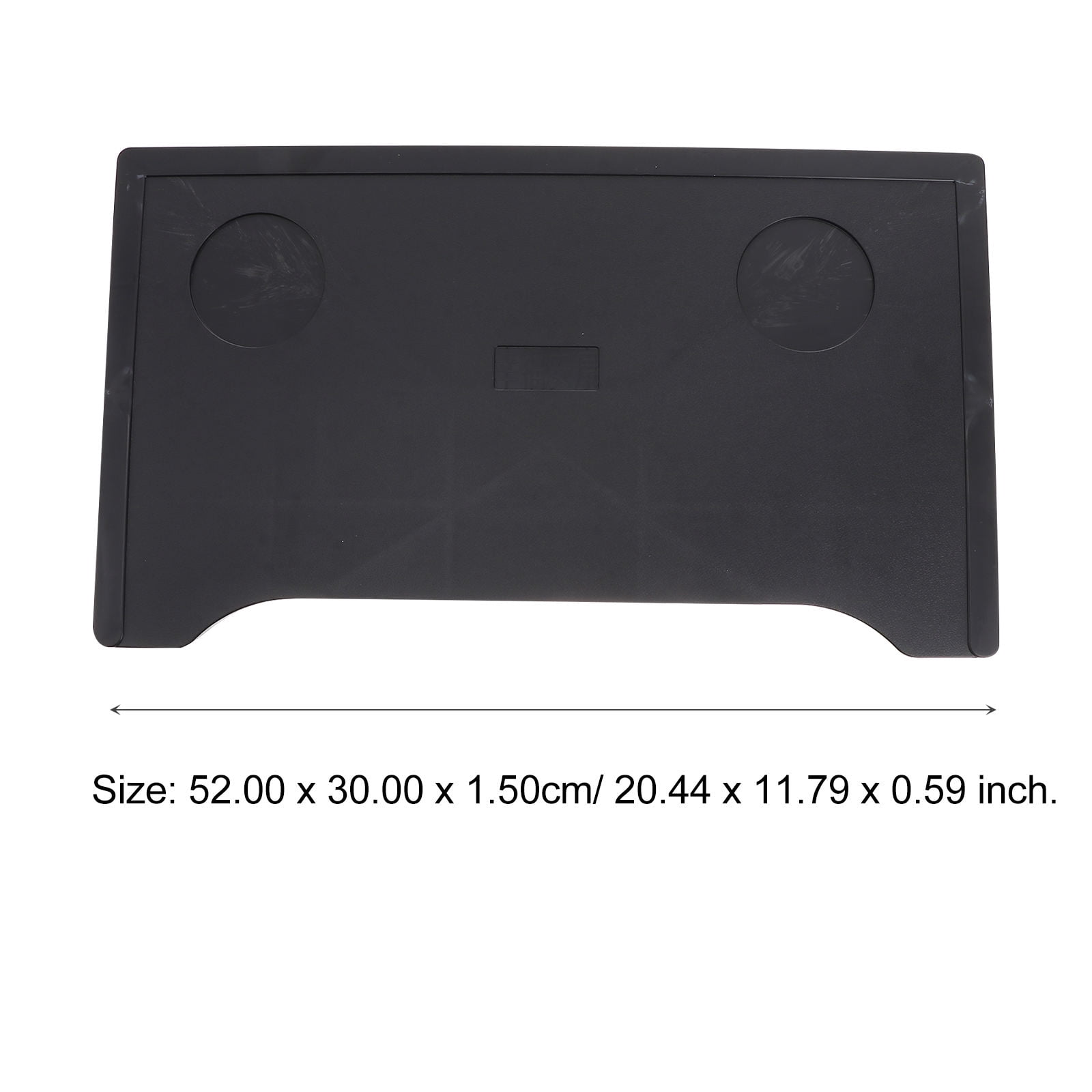 LEORX Wheelchair Tray with Cup Holder Detachable Table for Wheelchairs and Chairs Black plastic and