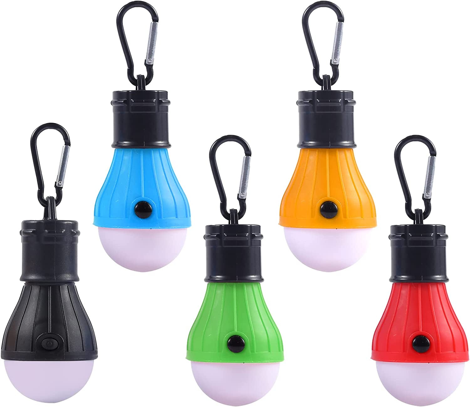 FERSWE 5 Packs Camping Light Bulb Portable LED Camping Lantern Camp