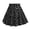 Black, variant on Bmisegm Back to School Supplies for Girls High Waist A Line Skater Skirt with Elastic Waist for Retro Daily Wear Girls Skirts 5-6 Years