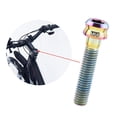 thumbnail image 2 of Tornillo de vástago de bicicleta Tornillo de vástago de bicicleta Tornillo de metal M6 Tornillo de tapa de dirección de bicicleta Perno de fijación Colorido M6x30mm, 2 of 9