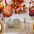 thumbnail image 3 of Farmhouse Hay Bale Placemats Set of 4, Rustic Country Vintage Field Washable Wipeable Table Mats for Dining Tables, Indoor Outdoor Kitchen Place Mats for Holiday Party Table Decor, 3 of 9