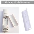 thumbnail image 2 of Create idea 4PCS Battery Back Door Cover Shell Compatible with Nintendo Wii Remote Controller Replacement Plastic Battery Lid White, 2 of 5