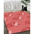 thumbnail image 3 of Ahgly Company Machine Washable Indoor Rectangle Transitional Red Area Rugs, 2' x 3', 3 of 7