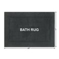 thumbnail image 5 of Better Homes & Gardens Cotton Reversible Bath Rug, Grey Shadow, 17" x 24", 5 of 10