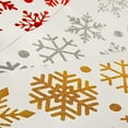 thumbnail image 5 of 8 Sheets Gold Snowflake Window Clings Decor,Farmhouse Rustic Xmas Snowflake Decorations for Christmas Indoor Home School Office Classroom Kids Winter Holiday Party,23.6x17.7inch, 5 of 5