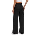 thumbnail image 4 of Fantaslook Wide Leg Sweatpants for Women Casual High Waisted Baggy Sweatpants Drawstring Workout Pants with Pockets Fashion Outfits, 4 of 10
