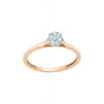 thumbnail image 3 of Diamond Solitaire Engagement Ring in 14K Gold (1/3 cttw) (I-Color, SI3-I1 Clarity), 3 of 4