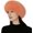 Orange, variant on Women's Faux  Headband with Stretch Earwarmer, Winter ski Headband