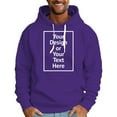 thumbnail image 3 of Mens Hoodies Soild Color Pullovers ,Spring Winter Oversize Loose Hoodie Casual Sweatshirt ,Long Sleeve Full Zip Hooded With Pocket Outerwear Clothes L, 3 of 5