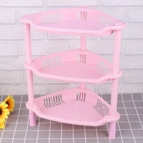 IDEANATEGRATE Desk Storage Shelves Pink 1Pcs 11.0x7.7x13.0in