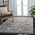 thumbnail image 3 of SAFAVIEH Florida Declan Geometric Swirls Shag Area Rug, Cream/Light Blue, 9'6" x 13', 3 of 9