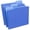 Blue, variant on Staples Colored Top-Tab File Folders 3 Tab 9 Color Assortment Letter 100/PK 508804