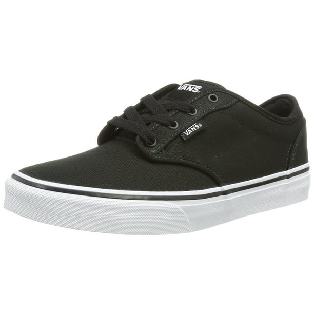 Drivkraft forord Lave om vans kids atwood (canvas) black/white skate shoe,kids, 2 us - Walmart.com