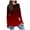 ZA Wine, variant on Causal Summer Women Tshirts Long Sleeve Round Neck Basic Solid Color Thumbhole Tunic Loose Fit Tees