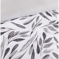 thumbnail image 4 of Ellen Tracy Company Watercolor Leaves  5 Piece Comforter Set, 4 of 6
