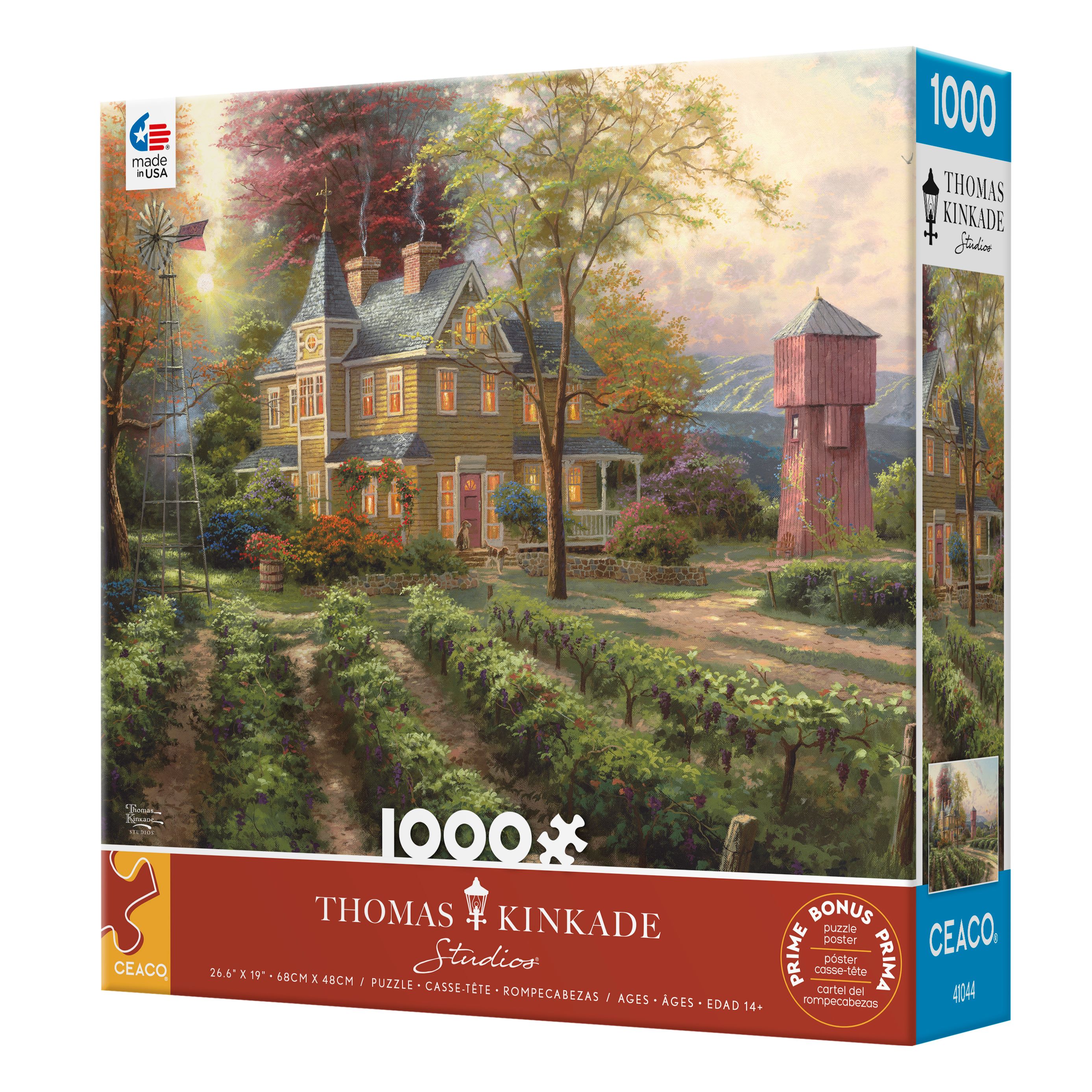Ceaco 1000 Piece Abundant Harvest Interlocking Jigsaw Puzzle
