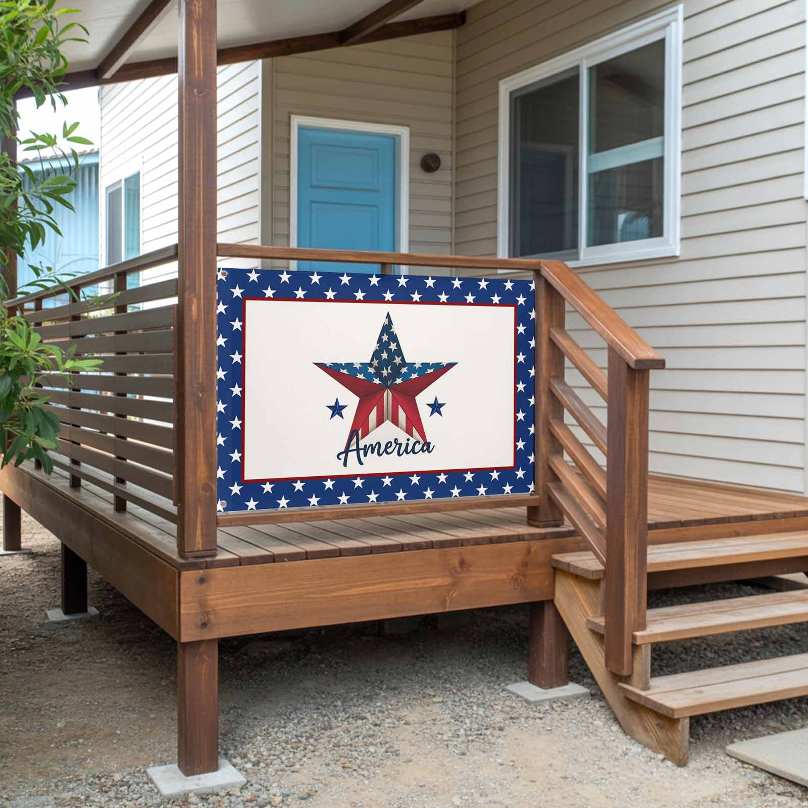 4th of July Flags for Outside 3x5 ft Stars USA Flag Outdoor Flags Double Sided Grommets House Banner Patriotic Red White and Blue Patio Yard Flag for Outdoor Party Porch Independence Day Decor