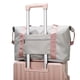 thumbnail image 1 of Bolsa de hombro plegable Ehuebsd Oxford gran capacidad gris rosa, 1 of 9
