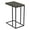 Gray, variant on Safdie & Co. 19"L C-Shape Black Metal Legs Accent Table in Dark Taupe