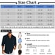 thumbnail image 3 of Designer Spring Summer Men's Casual Cotton Linen Solid Color Long Sleeve Shirts Loose ShirtsM, 3 of 5