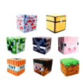 thumbnail image 2 of Minecraft My World Plysch Creepy Black Steve Trap Box Césped Cuadrado Kudde Kudde Doll 20cm #01 S, 2 of 2