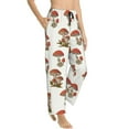thumbnail image 2 of Daiia Mushroom Women's Sleep Pant with Pockets and Drawstring,Pajama Pants-Medium, 2 of 9