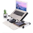 thumbnail image 4 of Support Réglable en Aluminium Table Universelle Support Ergonomique Portable (Noir) Support pour Ordinateur Portable Réglable, 4 of 5