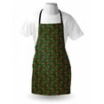 thumbnail image 3 of Garden Art Apron Organic Fresh Eating Healthy Living Theme Ornamental Tomatoes Vegetarian Diet, Unisex Kitchen Bib Apron with Adjustable Neck for Cooking Baking Gardening, Multicolor, by Ambesonne, 3 of 3