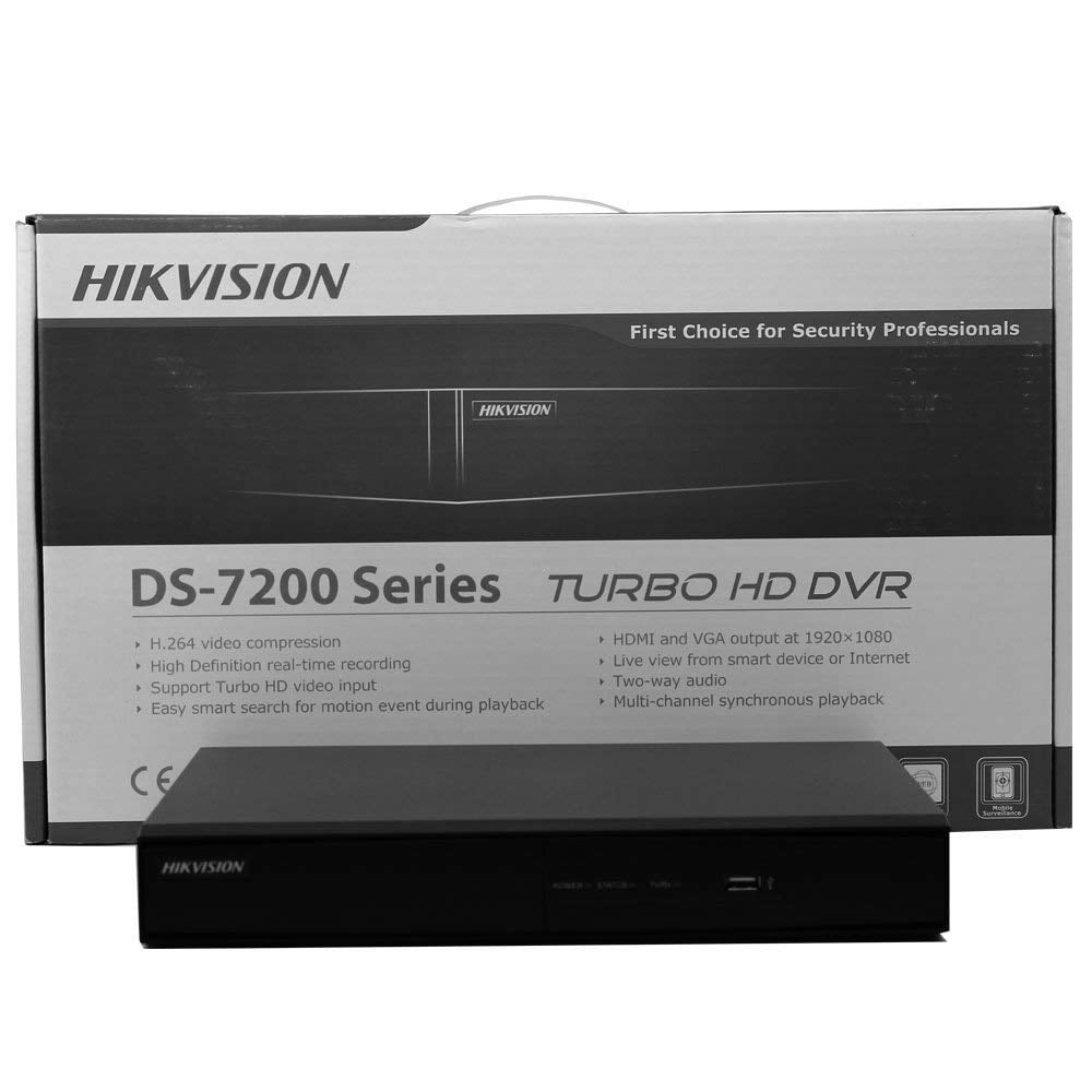 DVR Hikvision USA 4 CHANNEL 4CIF 30FPS NO HDD DS-7204HWI-SH Certified Refurbished