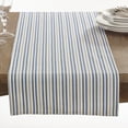 thumbnail image 2 of Saro Lifestyle Dauphine Collection Striped Design Table Runner, 2 of 2