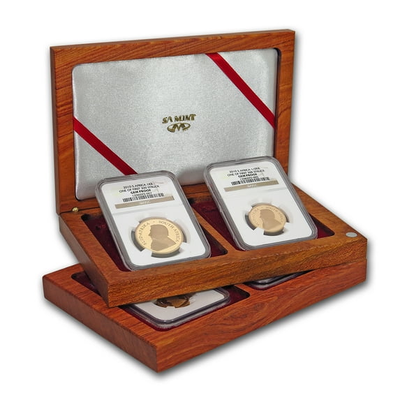 2010 South Africa 4-Coin Gold Krugerrand Proof Set Gem Proof NGC