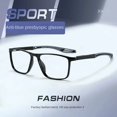 thumbnail image 4 of Lunettes de Lecture Mode Sport pour Hommes Ultra Légères HD Bleues Antidérapantes Carrées Rouges +300, 4 of 6